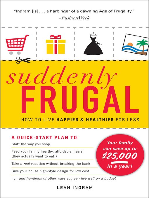 Title details for Suddenly Frugal by Leah Ingram - Wait list